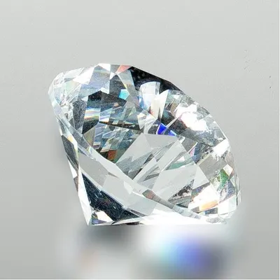 Produktbild von Deko Diamant klar D. 4cm Glas geschliffen Formano