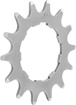 Productafbeelding van Single Speed Vrijloop - Fiets Tandwiel - Fietsen Onderhoud - Stalen Constructie - 14T - Zilver