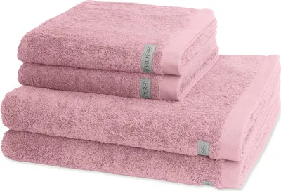 Produktbild von Ross Sinfonie 2 X Handtuch 2 X Duschtuch im Set Hochwertiger Walkfrottee für höchsten Komfort, Flauschiger Griff für angenehmes Hautgefühl, Elegante Bordüre für stilvolle Akzente