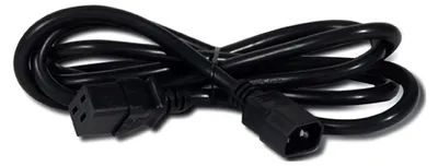 Produktbild von APC Netzkabel, C19 auf C14, 2,0 m, 1,98 m, IEC C14, C19-Koppler, 10 A