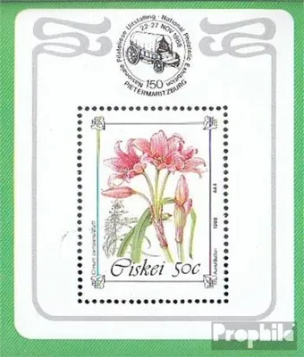 Produktbild von Briefmarken Südafrika - Ciskei 1988 Mi Block3 (kompl.Ausg.) postfrisch Gefährdete Pflanzen