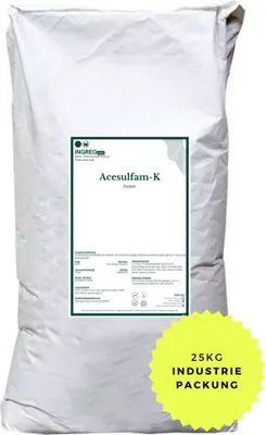 Produktbild von Acesulfam-K Pulver (40-100 Mesh) – 25 kg