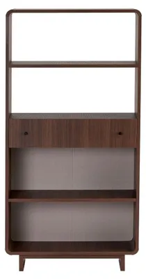Produktbild von CALICOSY - Regal 1 Schublade, 4 offenen Fächern mit abgerundeten Kanten H154 cm - CELENA