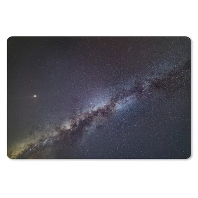 Produktbild von MuchoWow® Schreibtischunterlage Mars in der Milchstraße 60x40 cm - XXL Mauspad - Großes Mauspad