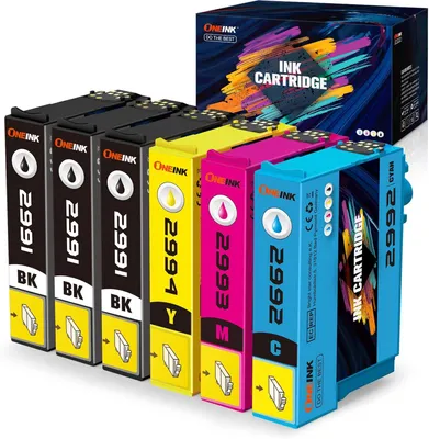 Obrázok produktu pre 6 x atramentové kazety pre tlačiarne EPSON 29XL, modely XP-235, XP-245, XP-247, XP-255, XP-257, XP-332, XP-335