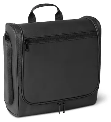 Produktbild von Reise Toilettentasche mit Haken - Geräumiger Kosmetika Organizer in Schwarz