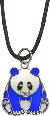 Produktbild von Stimmungskette Panda, Kette Anhänger Modeschmuck Ketten Geschenke Schmuck Pandabär