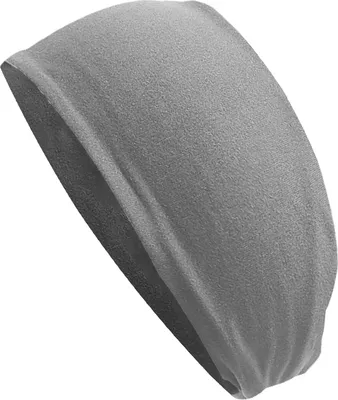 Produktbild von INF Sport-Stirnband - Atmungsaktives, athletisches Schweißband zum Laufen, Yoga & Fitness Grau