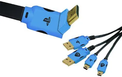 Produktbild von 4Gamers 4G-4180, Schwarz, Blau, verkabelt