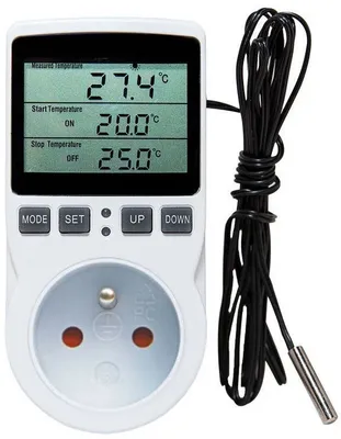 Obrázek produktu pro Zásuvkový termostat s časovým spínačem KT3100