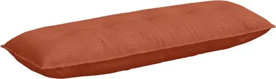 Produktbild von vidaXL Rücken Kissen Rot-Orange 140 x 50 cm Cordstoff