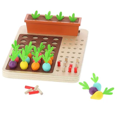 Produktbild von Vilac Lernspiel Keskipouss Erntetag Karton buntes Spielzeug