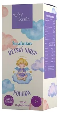 Produktbild von Serafínkův Kindersirup Pohoda 200ml
