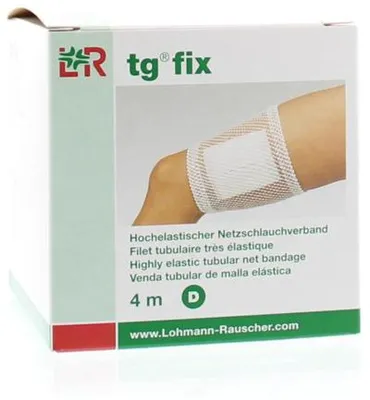 Productafbeelding van Tg Fix netverband D rekbaar 4 meter hoofd/romp/klein (1 stuk)
