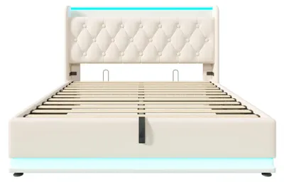 Immagine prodotto di Letto contenitore - Letto singolo - Letto imbottito - Divano letto - Spazio contenitivo - 90x200 cm