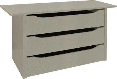 Produktbild von Rauch Schubkasteneinsatz mit 3 Schubkästen, 112,5 cm breit, für Drehtüren- und Schwebetürenschränke