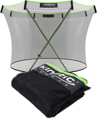 Produktbild von KINETIC SPORTS Trampolin Sicherheitsnetz für Gartentrampolin Modell Ultimate Pro Ersatz Netz Fangnetz, ø 305 cm