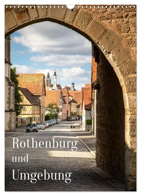 Immagine prodotto di Rothenburg e dintorni (calendario da parete 2027, formato DIN A3 verticale), calendario mensile CALVENDO