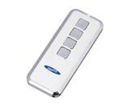 Obrázok produktu pre Novoferm Garagentor Handsender Mini-Novotron 524 Design, 4 Kanal, Silber / Weiß