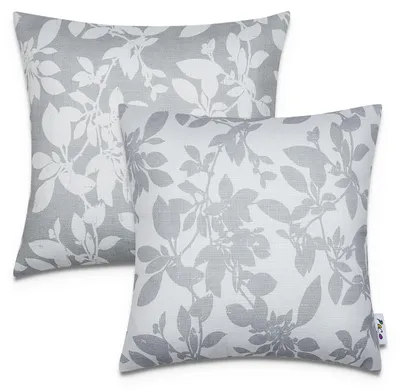 Produktbild von 2er Set Kissenbezug 45x45 Dekokissen Kissenhülle Streifen Indoor Outdoor Deko