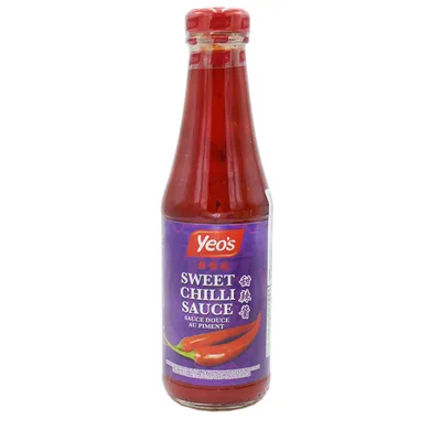 Produktbild von Yeo's - Sweet chilli sauce - Süße Chili Soße ohne Stücke - 300 ml