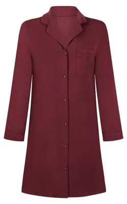 Productafbeelding van HUNKEMÖLLER Langärmelig jerseyjurk, model Essential - Windsor Wine - Maat S