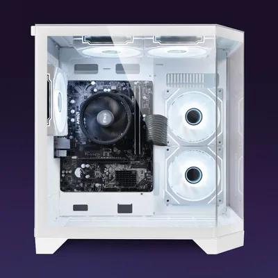 Produktbild von Vibox I-519 Gaming PC Set Komplett - Monitor 22 Zoll - Ryzen 3 3200G 4,0 GHz - Radeon Vega 8 - 16 GB RAM - 1 TB SSD - Linux - WiFi