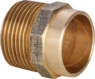 Produktbild von Bronzenippel, 4243G 12x1/2"" LWxGZ