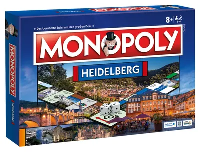 Produktbild von Monopoly Heidelberg Stadt City Edition Ausgabe Spiel Gesellschaftsspiel Brettspiel