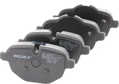 Produktbild von RIDEX 402B0318 Bremsbeläge Satz Hinten für BMW 5 Touring (F11) 5 Limousine (F10) X3 (E83) X3 (F25) 5 Touring (G31)