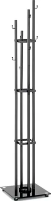 Produktbild von HAKU Möbel Garderobenständer anthrazit-schwarz - Maße: B 35 cm x H 183 cm x T 35 cm; 19863