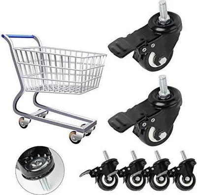 Image de Roues pour charges lourdes, caoutchouc, 150 kg, robustes