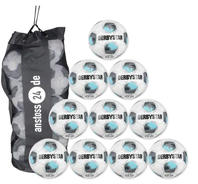Produktbild von Ballset DERBYSTAR Trainingsball - Club TT inkl. Ballsack 10 Bälle