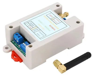 Obrázek produktu pro Bezdrátový transceiverový modul 433 MHz, 8–25 V DC, VHF/UHF, RF, UART, RS485 pro RTU a inteligentní domácnosti