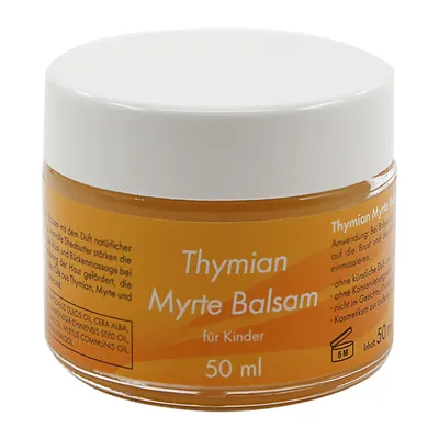 Image de Baume de thym et de myrte pour enfants 50 ml