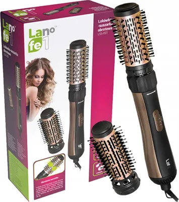 Produktbild von Drehbare keramische Föhn-Lockenbürste für das Haarstyling Lafe Loki LOK-0035