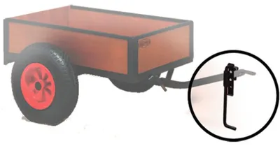 Produktbild von BERG Stützfuß für Pedal-Gokart-Anhänger, 39706