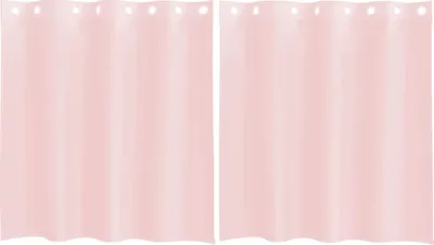 Obrázok produktu pre vidaXL Voálové záclony s očkami 2 ks. Svetloružové 140x140 cm