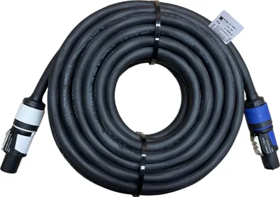 Produktbild von NWP Power Link Kabel 10m powerCON grau auf powerCON blau - Power-Out auf Power-In - 3x2,5mm² - Gummischlauchleitung - NAC3FXXB / NAC3FXXA