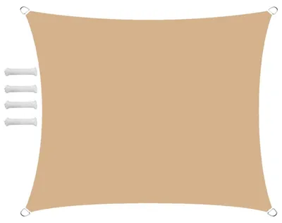 Immagine prodotto di Telo parasole, impermeabile, quadrato, 1,6 x 1,6 m, con protezione UV