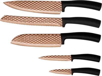 Produktbild von Berlinger Haus Messer Set BH-2612 5 Teile Rose Gold