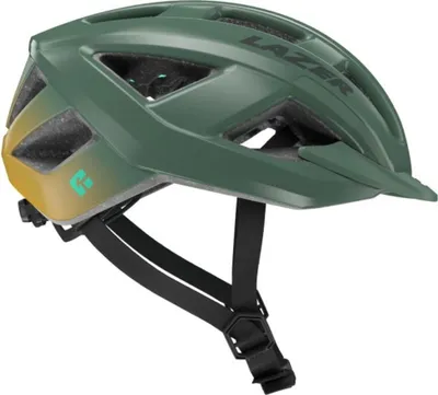 Produktbild von SHIMANO Cerro KinetiCore, Fahrradhelm, grün-orange, SH-BLC2447892226