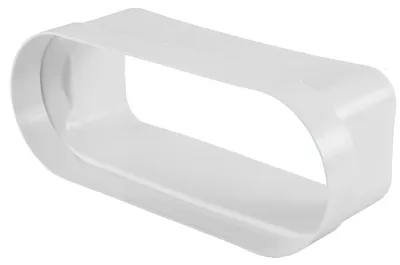 Immagine prodotto di Tubo piatto 222x89 mm, raccordo di transizione, adattatore per cappa aspirante Bora