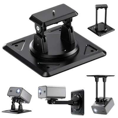 3-in-1 Projektorständer, Desktop-Halterung, 360° drehbar, 1/4 Zoll