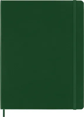 Produktbild von Moleskine Notizbuch, Format XL, kariert, Myrtegrün