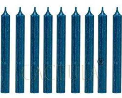 Cactula Stabkerzen – Dunkelblau – 18 Stück – 19,5 cm – Ø 2,1 cm
