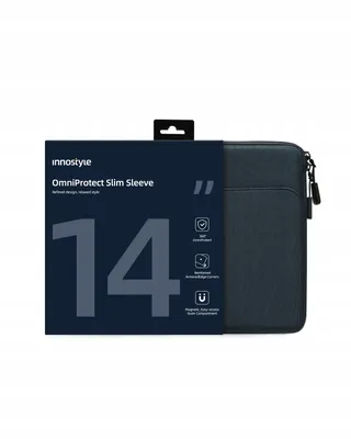 Zdjęcie produktu dla Innostyle Torba Na Laptopa 14" Wodoodporna Etui Omniprotect Slim Niebieska
