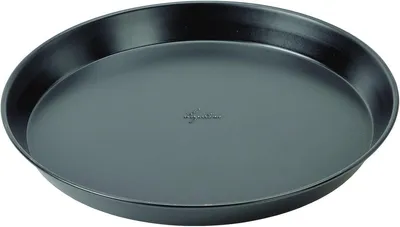 Runder Pizzablech aus Stahl mit Antihaftbeschichtung - 32 cm