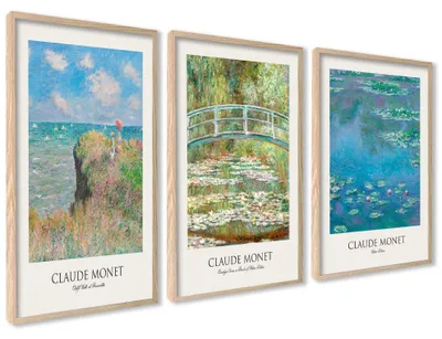 Immagine prodotto di Set di 3 poster da 50x70 cm per la decorazione delle pareti