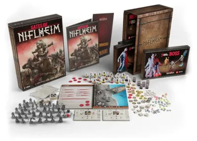 Produktbild von Gates of Niflheim Deluxe Box Set Board Game ENG